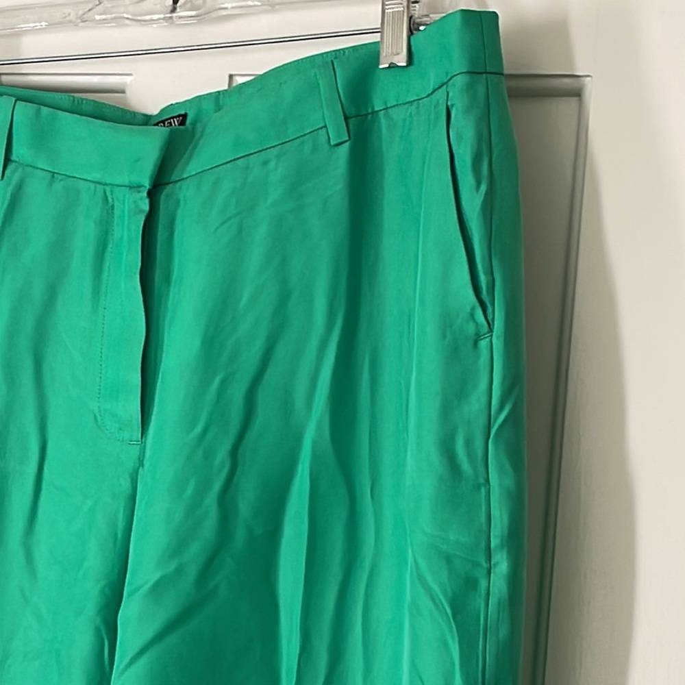 J.Crew Drapey cupro-blend trouser pants BI237 - Picture 9 of 11